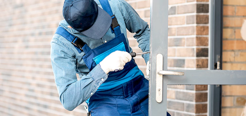 Pivot Storefront Door Locks Installation in Hackensack, New Jersey