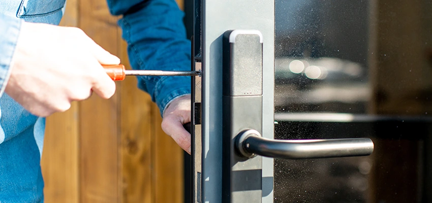 Aluminium Door Lock Replacement in Hackensack, New Jersey